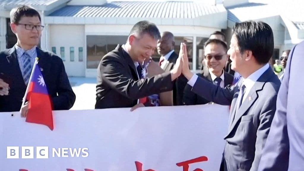 Taiwan President Lai's Controversial Visit to Eswatini