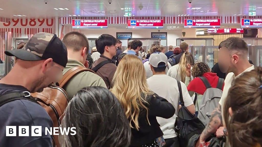 Major Flight Delays Blamed on New Border Control System