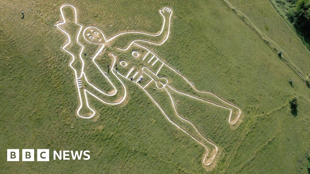 Cerne Abbas Giant Receives Urgent Restoration Amid Climate Change