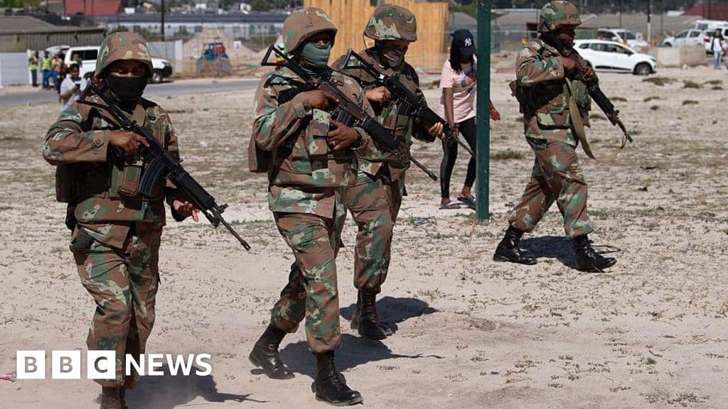 South Africa Deploys Army to Combat Rising Gang Violence