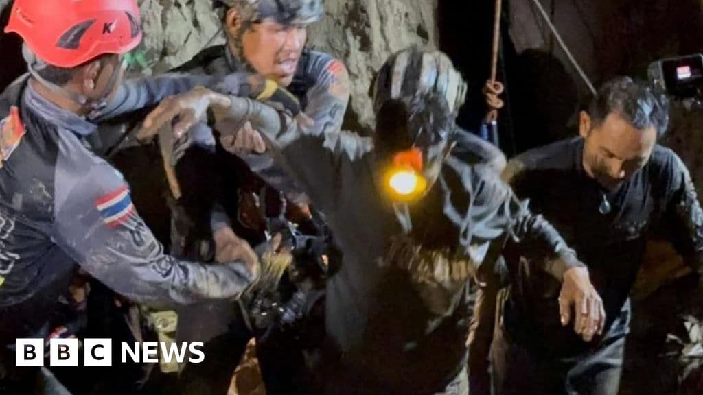 Breaking: First of Five Trapped Men Rescued from Laos Cave