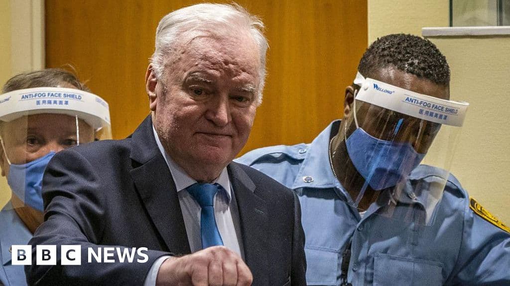 UN Court Denies Ratko Mladić's Release Request Amid Health Decline