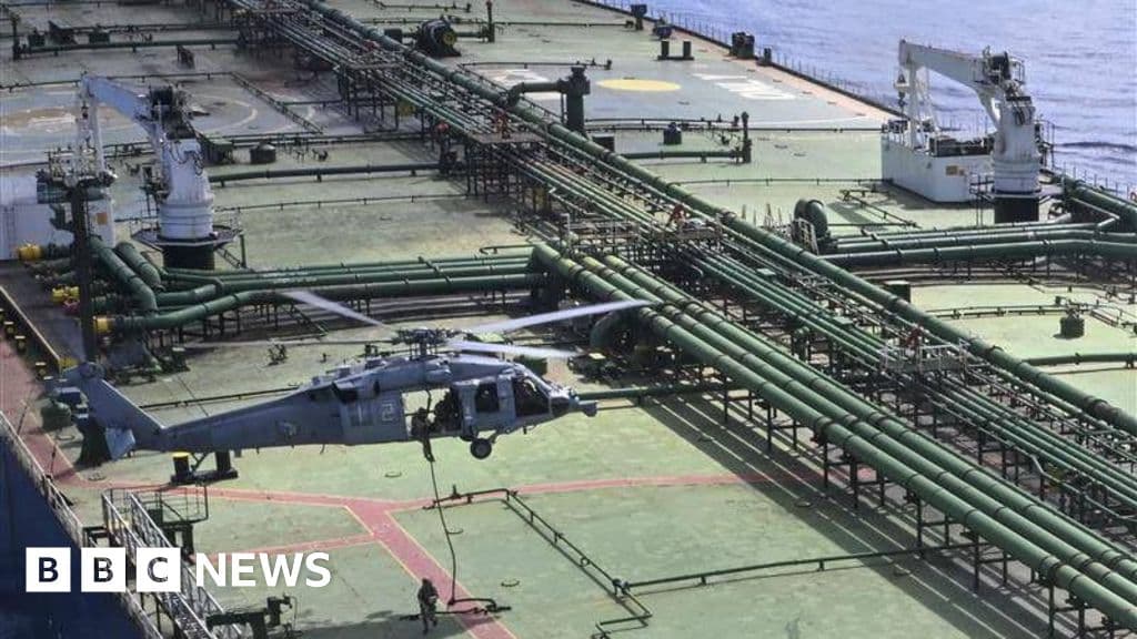 Breaking: US Navy Intercepts Iranian Oil Ship Amid Tensions