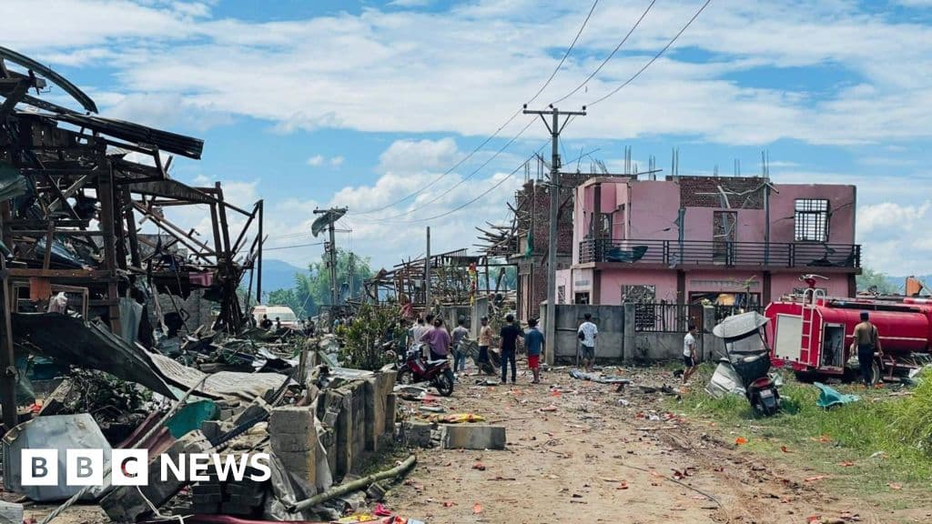 Tragic Explosion Claims 55 Lives in Myanmar Village