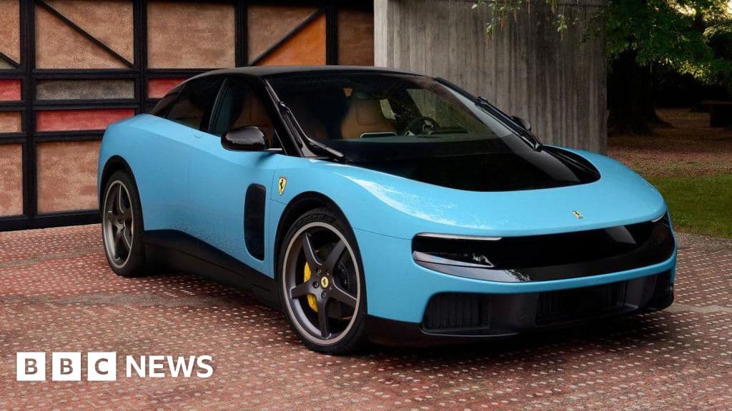 Ferrari Launches Groundbreaking First Fully Electric Car