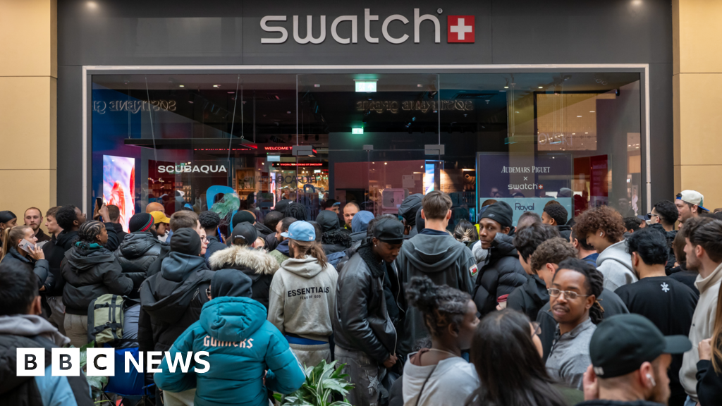 Swatch Stores Shut Again Amid Crowds for New Pocket Watch