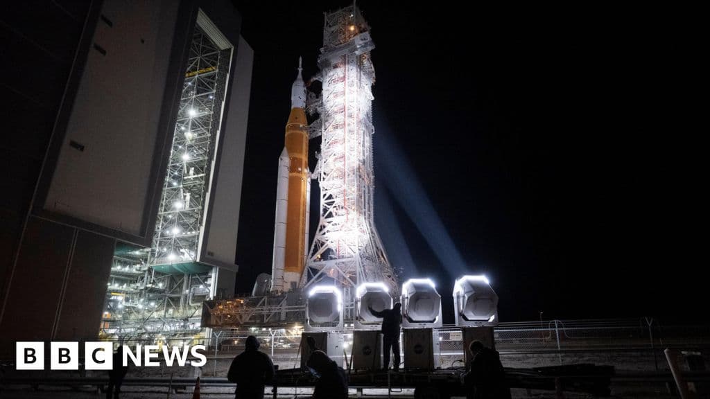 NASA's Artemis Moon Rocket Returns to Launch Pad for April Mission
