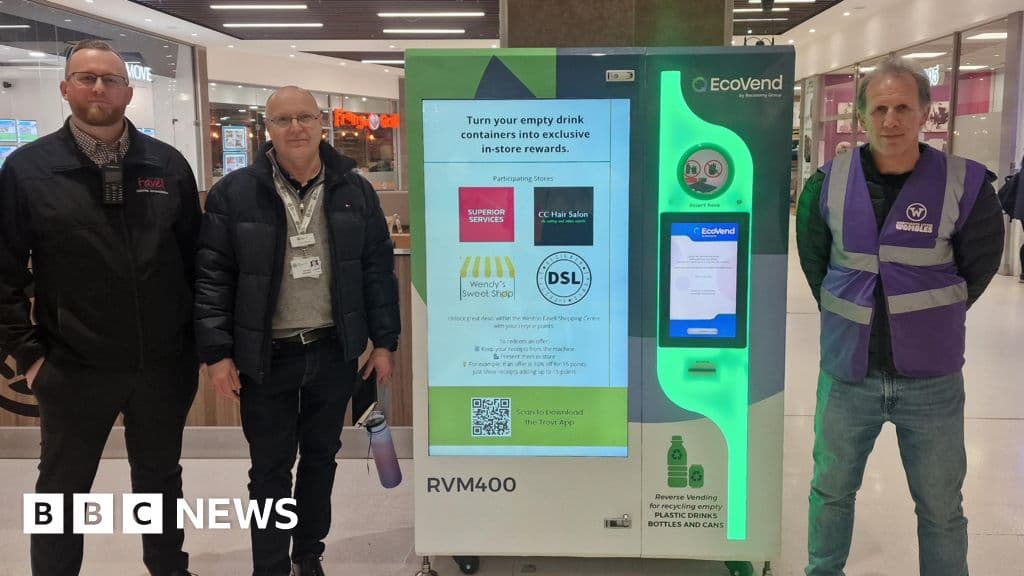 Shocking New Recycling Machine Launches in Northampton