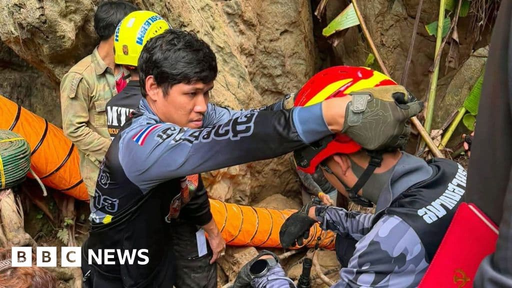 Five Villagers Rescued After Week Trapped in Flooded Laos Cave