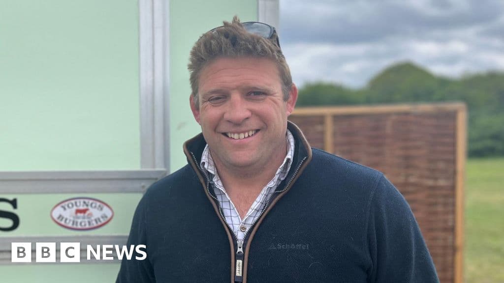Ex-Rugby Star Finds Joy in Burgers at Family Farm Stall
