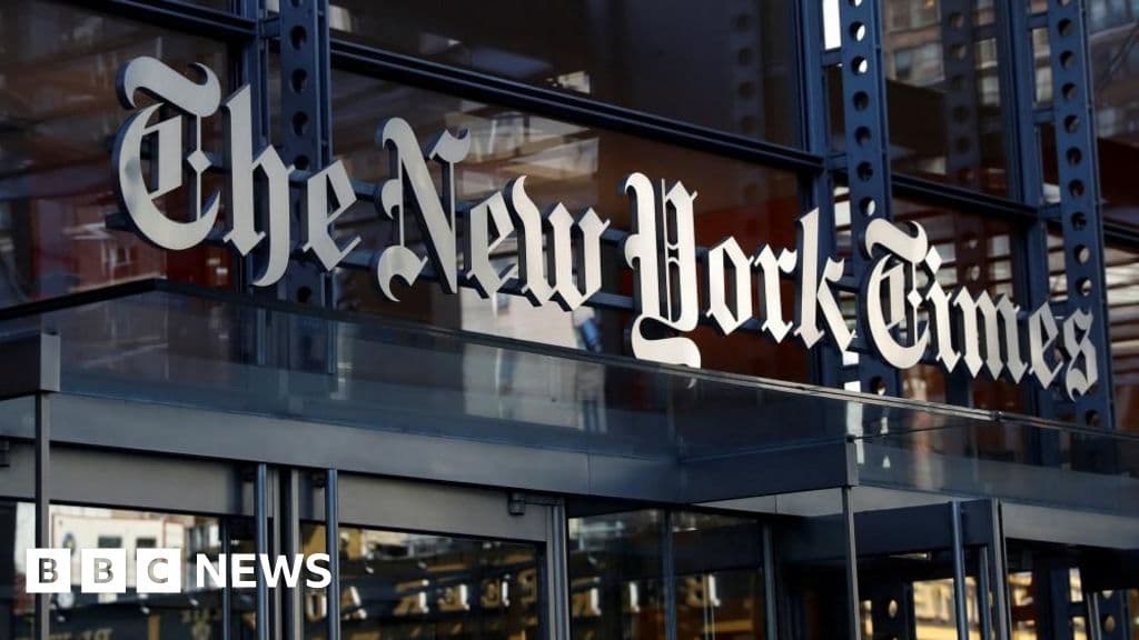 New York Times Faces Legal Threat Over Controversial Report