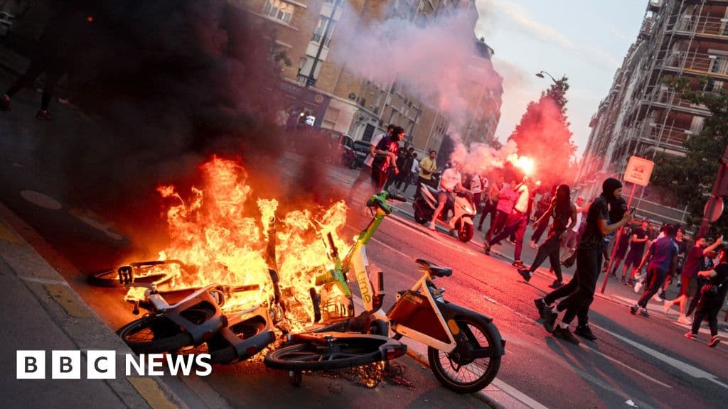 Major Riots Erupt in France Following PSG Champions League Win