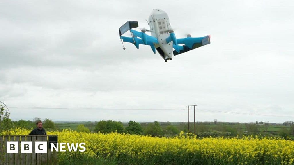 Amazon Launches Groundbreaking Drone Delivery in the UK