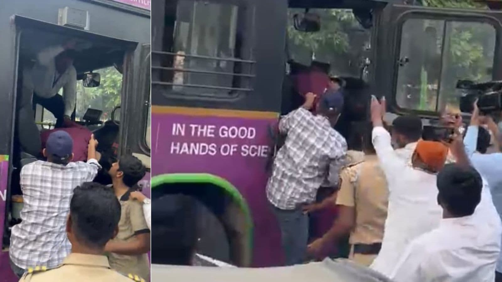 Shocking Joyride: Man Steals PMPML Bus in Pune Incident
