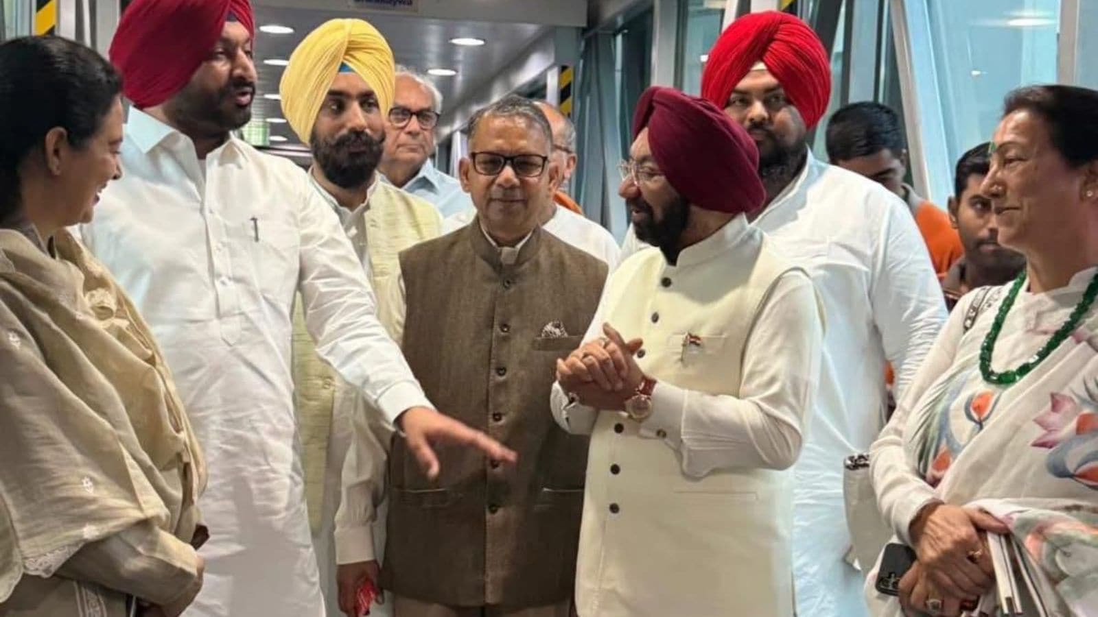 Inaugural Air India Flight to Halwara: A BJP Power Play