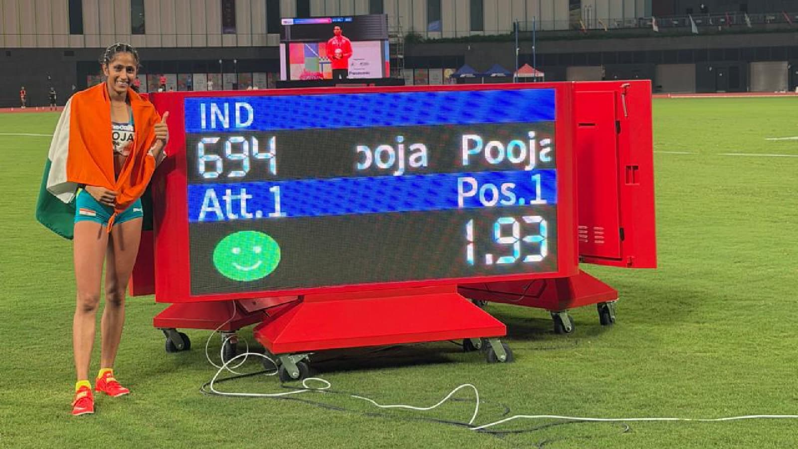 Shocking Tears of Joy as Pooja Breaks 14-Year-Old Record