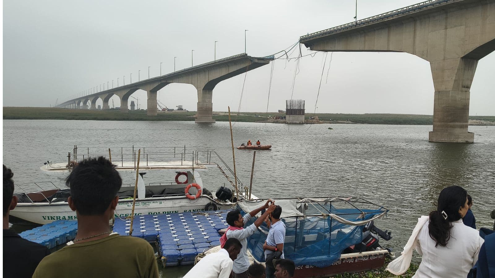 Major Collapse of Vikramshila Bridge Shocks Bihar Residents