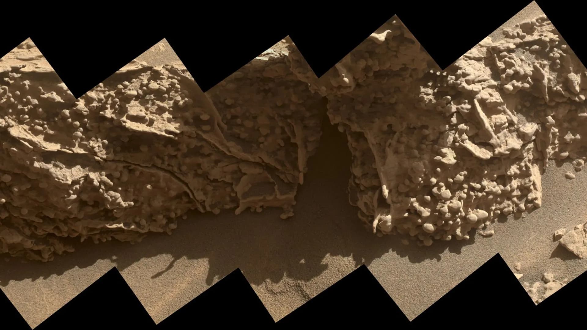 NASA's Curiosity Rover Uncovers Spiderweb-Like Ridges on Mars