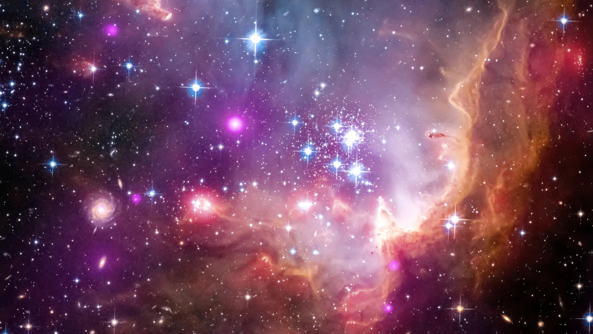 Breaking: Nearby Galaxy's Shocking Collision Revealed