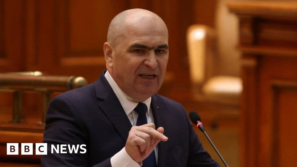 Shocking No-Confidence Vote Topples Romanian Prime Minister
