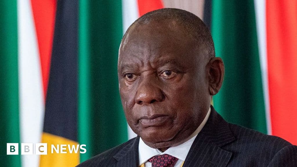 South African President Ramaphosa Launches Legal Battle Over Impeachment Report