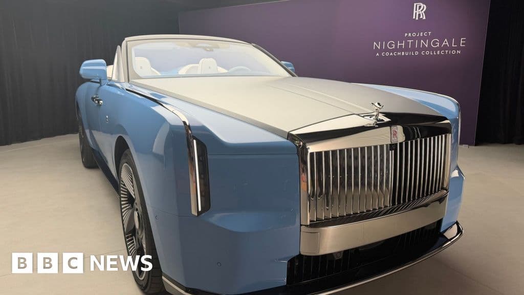 Rolls-Royce Unveils Exclusive Two-Seater Electric Convertible