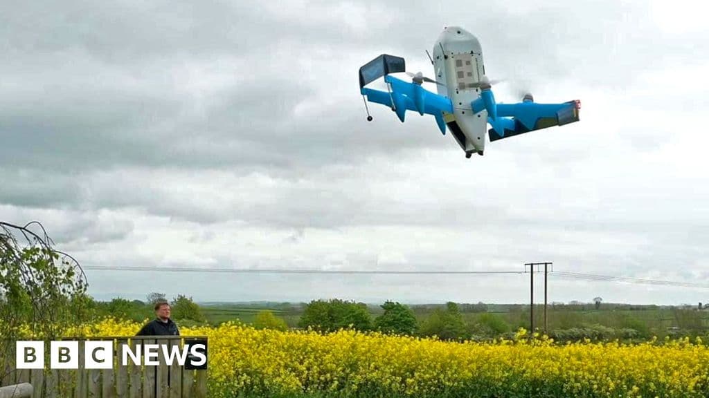 Amazon Launches First Drone Delivery Service in UK
