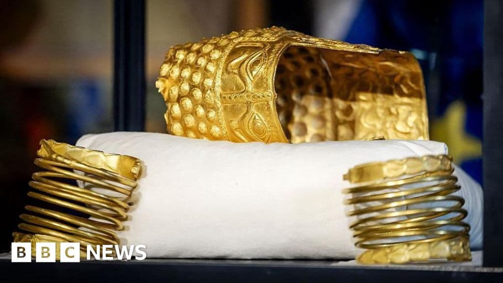 Ancient Golden Helmet Recovered After Shocking Dutch Heist