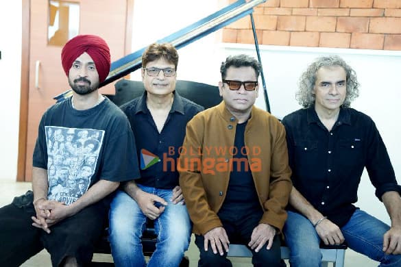 Diljit Dosanjh and A.R. Rahman Spotted in Studio for New Film