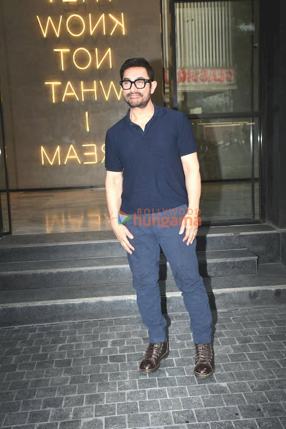 Exclusive: Aamir Khan and Ashutosh Gowariker at Daadi Ki Shaadi Screening