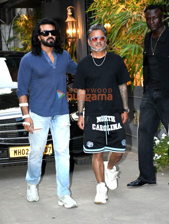 Shocking Appearance: Ram Charan Spotted at Aalim's Salon