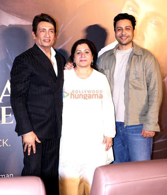 Shekhar Suman and Adhyayan Suman Shine at Press Conference