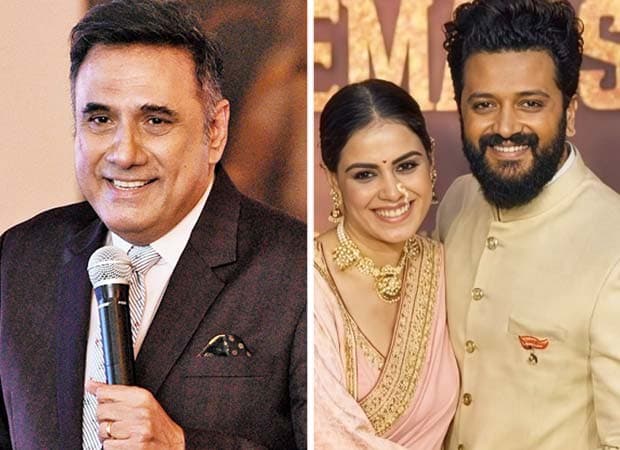 Boman Irani Hails Riteish Deshmukh at Raja Shivaji Trailer Launch