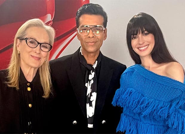 Karan Johar Meets Meryl Streep and Anne Hathaway in Tokyo