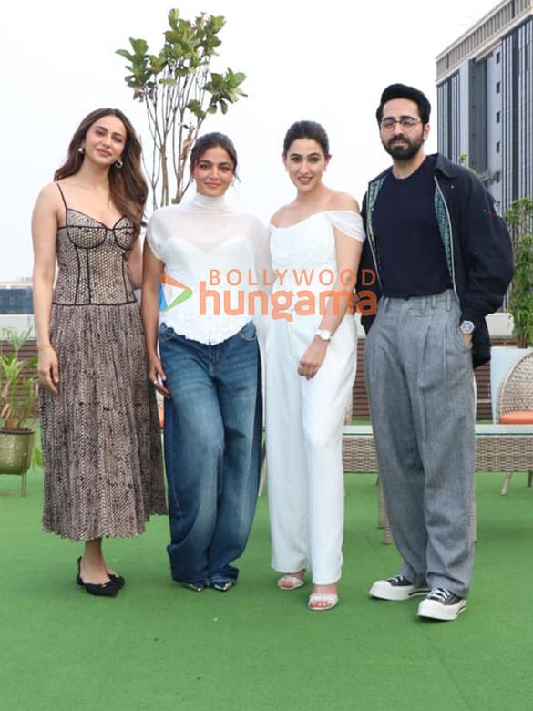 Exclusive: Ayushmann Khurrana and Stars Promote New Film