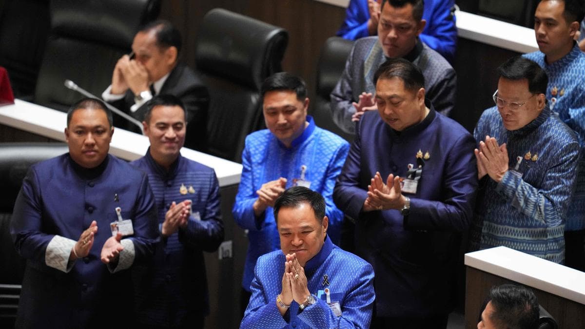 Thailand's Anutin Charnvirakul Secures Prime Minister Role Again