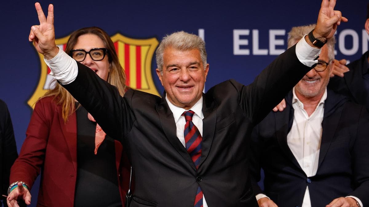 Laporta Secures Reelection as Barcelona President with 68% Vote