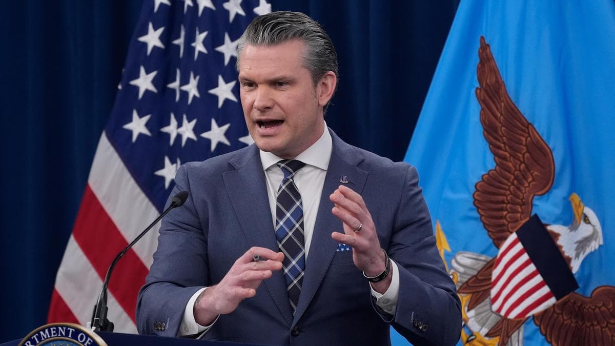 Pentagon's Hegseth: No Timeline for Ending Iran Conflict