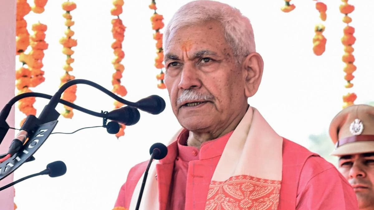 J&K L-G Manoj Sinha: Heavy Consequences for Threatening Peace
