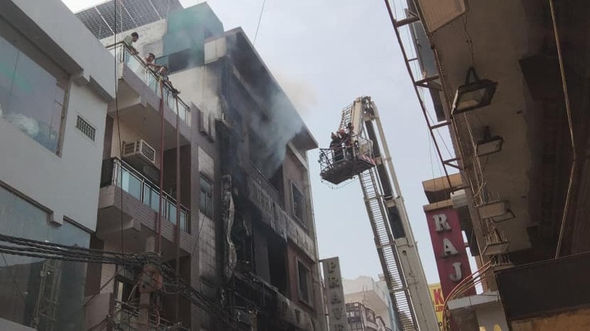 Tragic Delhi Fire Claims 7 Lives, Including Children