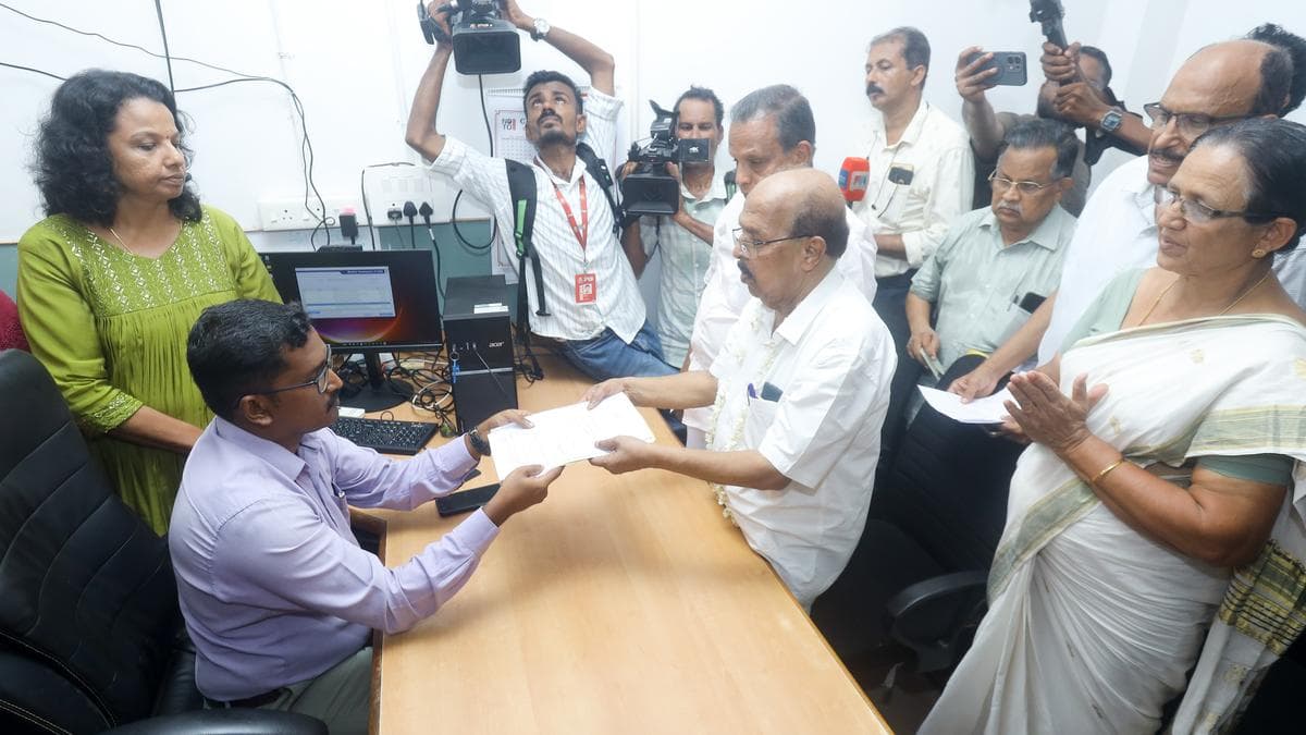 Major Political Shift: G. Sudhakaran Files as ‘People’s Independent’