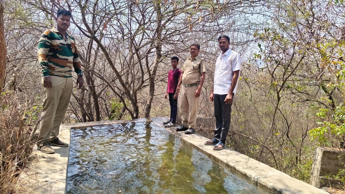 Local Volunteers Combat Drought for Wildlife in Vellore Forests