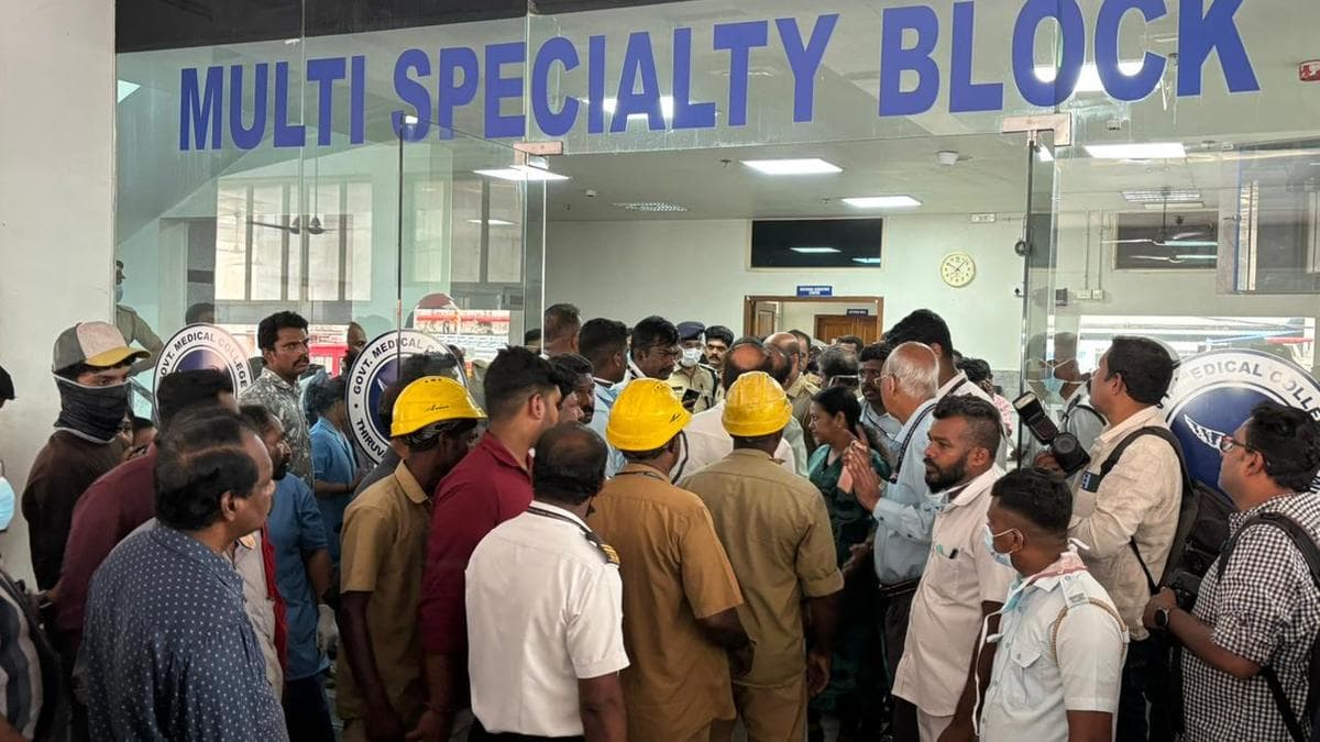 Major Fire Erupts at Thiruvananthapuram Medical College