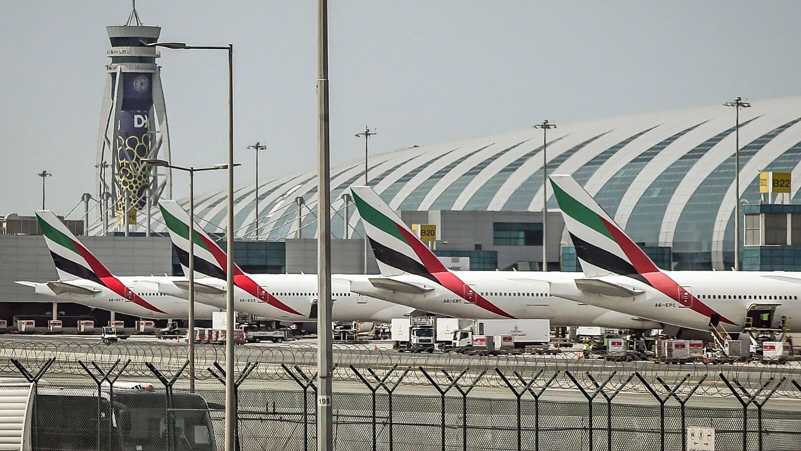 Shocking Drone Strike Causes Massive Fire Near Dubai Airport