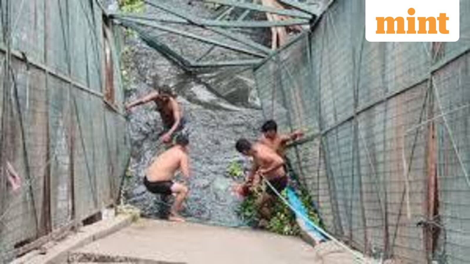 Shocking Delhi Bridge Collapse: One Dead, Hundreds Saved