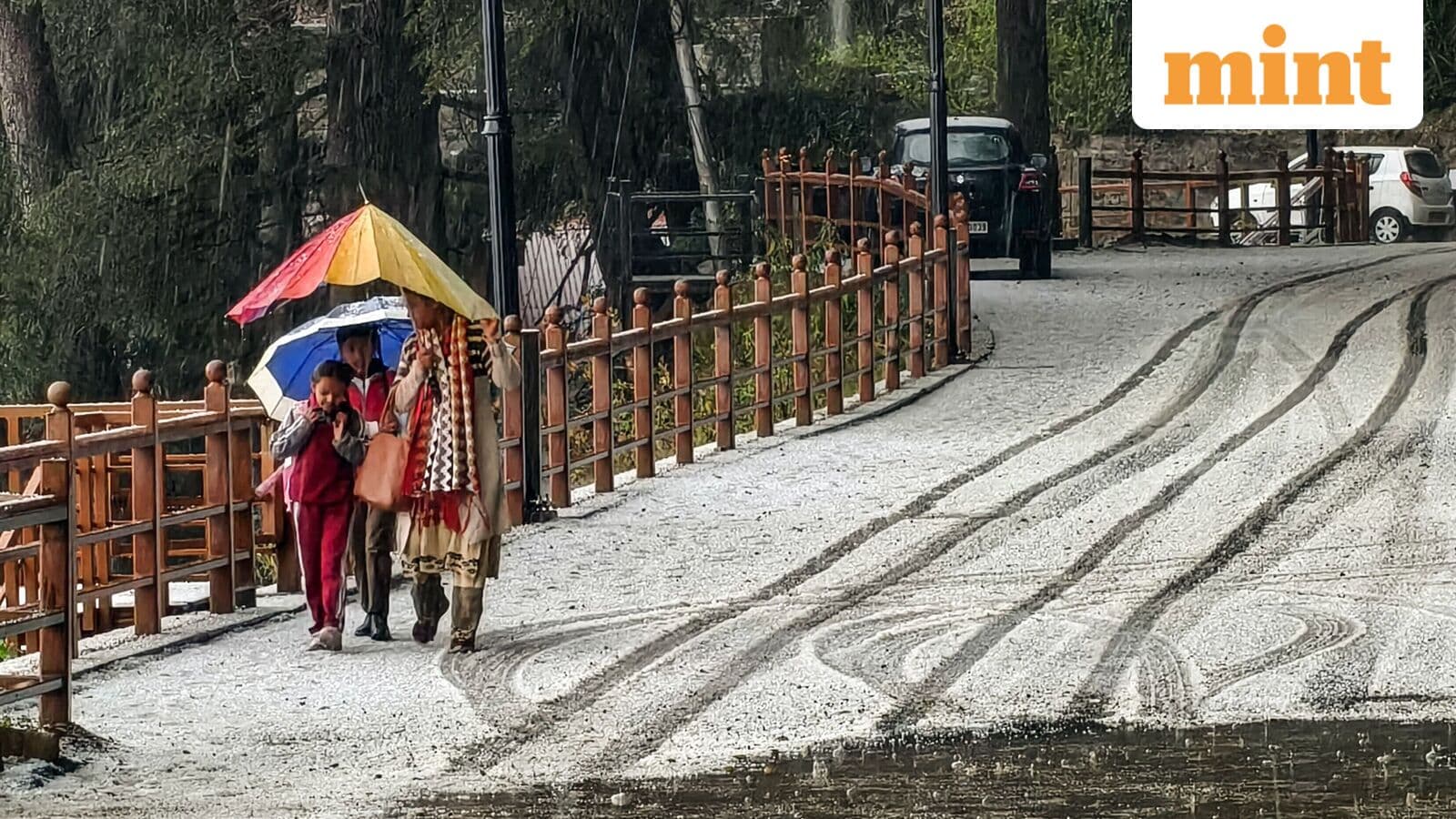 Orange Alert Issued for Hailstorm in Shimla; Delhi Weather Update